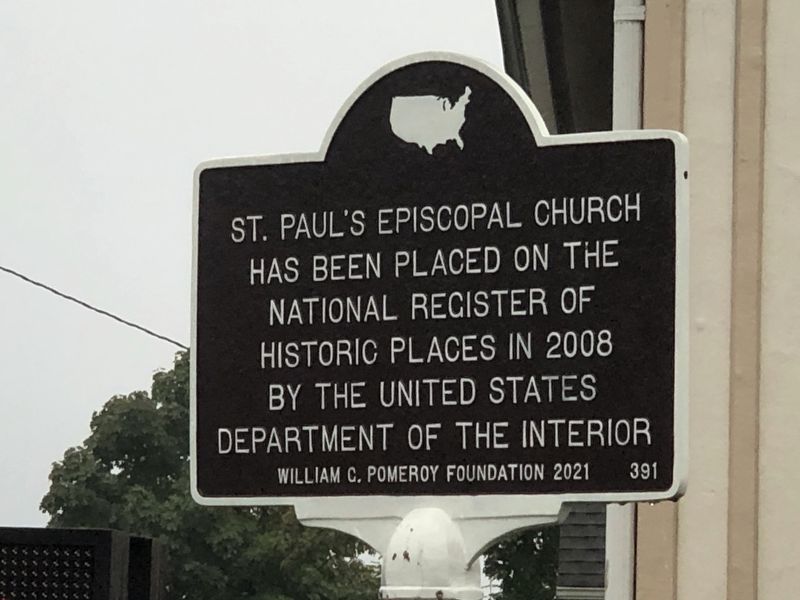 St. Paul's Episcopal Church Marker. Click for full size. St. Paul's Episcopal Church Marker image. Click for full size.