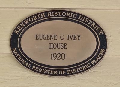 Eugene C. Ivey Marker image. Click for full size.