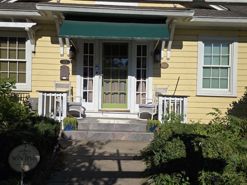 John H. Bohannan House Marker to the right of the front entrance.. Click for full size. John H. Bohannan House Marker to the right of the front entrance. image. Click for full size.