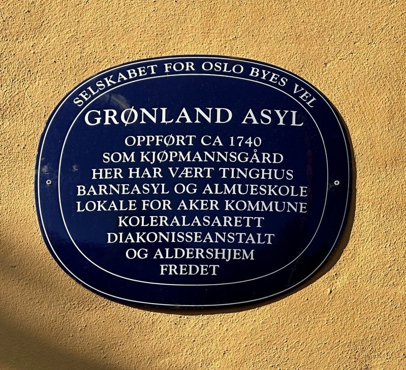 Gr�nland Shelter Marker image. Click for full size.