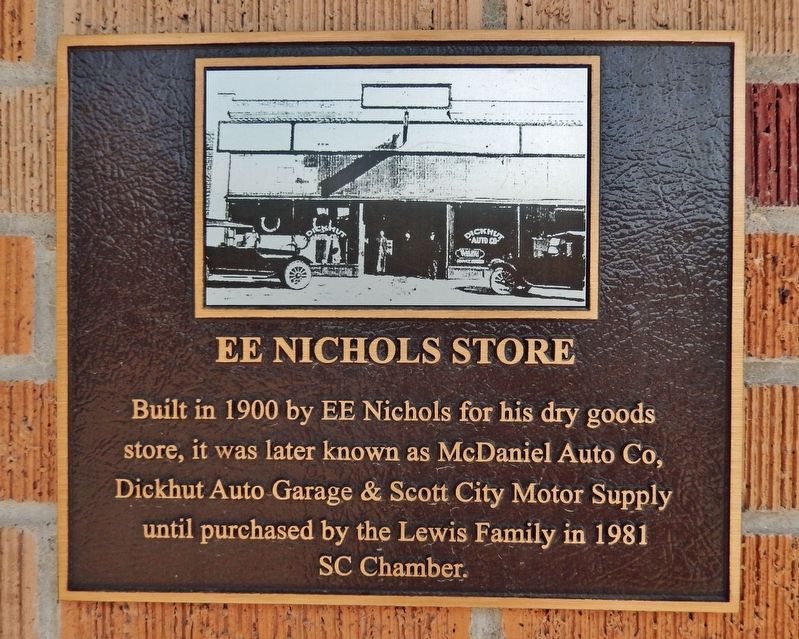 EE Nichols Store Marker. Click for full size. EE Nichols Store Marker image. Click for full size.