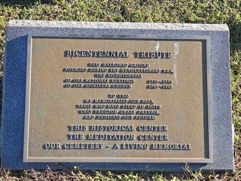 Bicentennial Tribute Marker image. Click for full size.