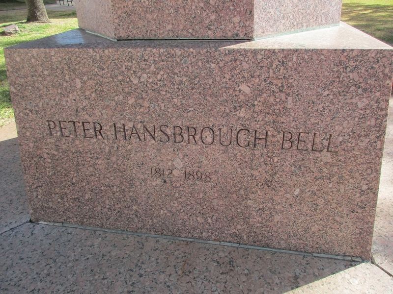 Peter Hansbrough Bell Marker image. Click for full size.