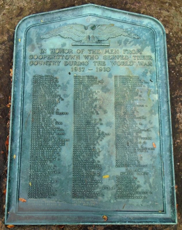 World War Veterans Memorial. Click for full size. World War Veterans Memorial image. Click for full size.