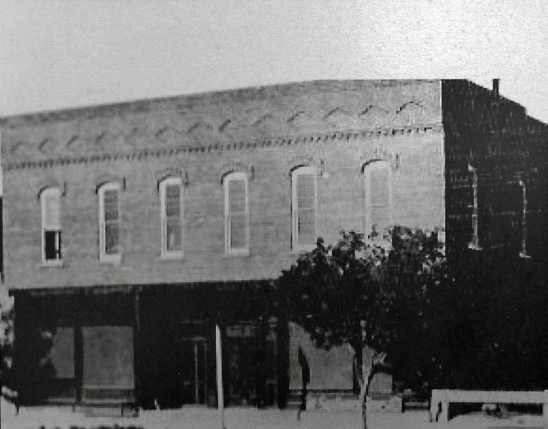 Marker detail: Timmerman Building image. Click for full size.