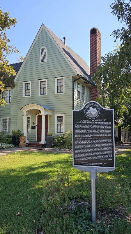 Woodrum-Boyd House. Click for full size. Woodrum-Boyd House image. Click for full size.