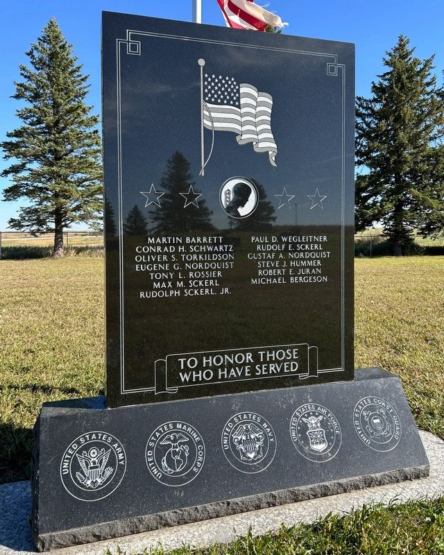 To Honor Those Who Have Served Marker. Click for full size. To Honor Those Who Have Served Marker image. Click for full size.