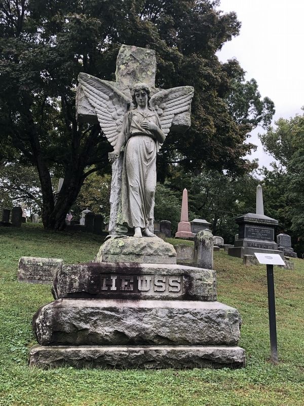 The Heuss Family Marker image. Click for full size.
