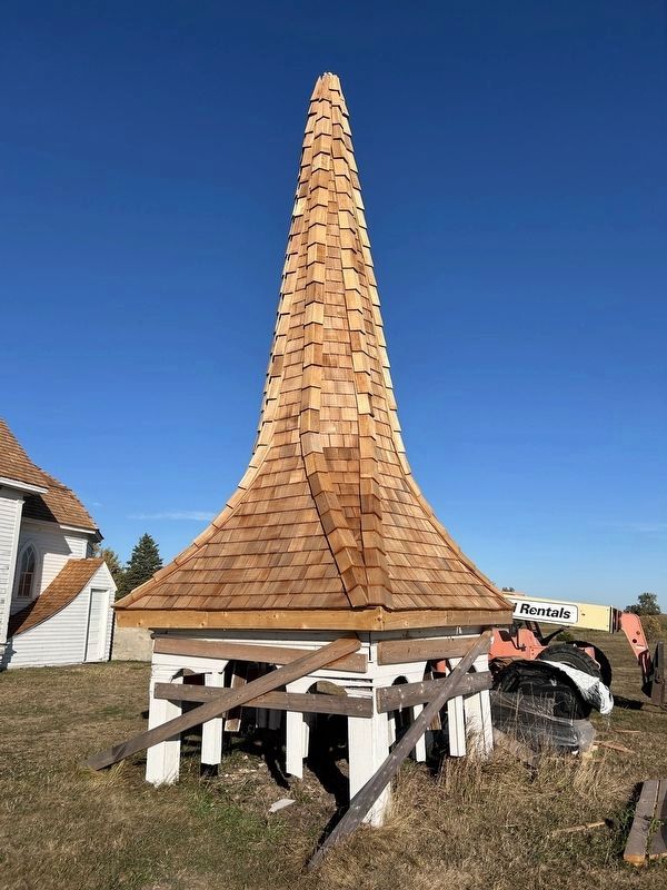 Zoar Lutheran Church Steeple image. Click for full size.