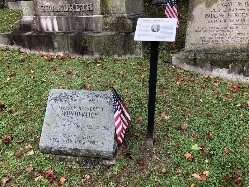 Eleanor B. Wunderlich (1925-2008) Marker image. Click for full size.