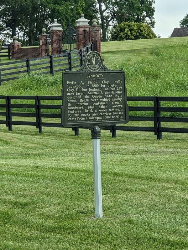 Lynwood Marker. Click for full size. Lynwood Marker image. Click for full size.