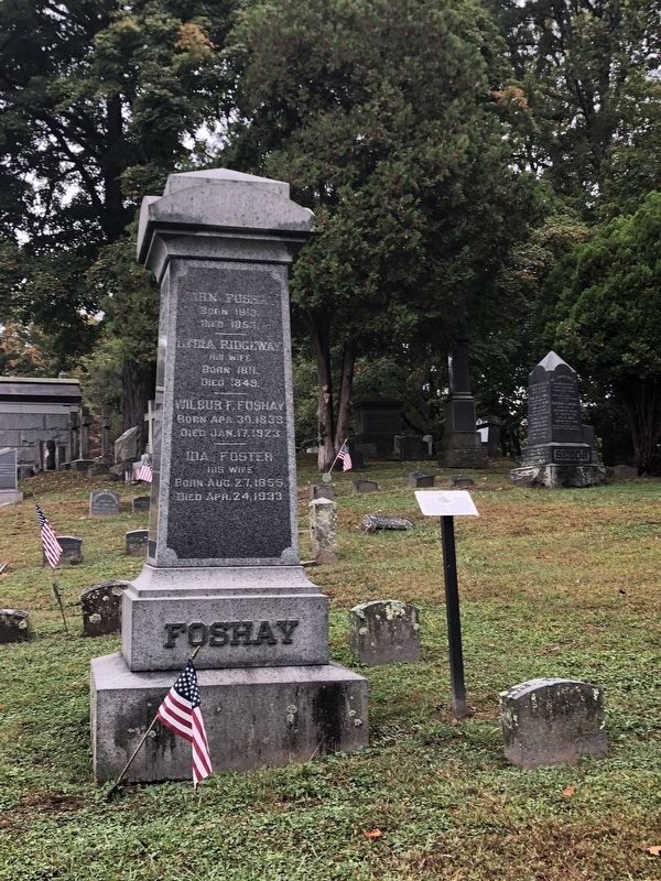 The Foshay Family Marker. Click for full size. The Foshay Family Marker image. Click for full size.