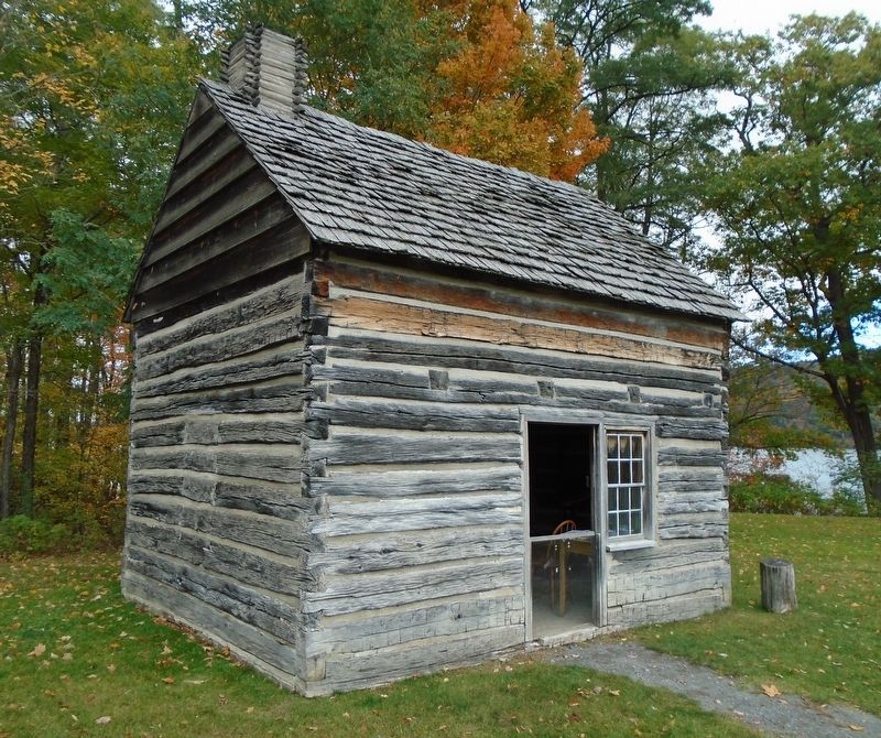 The Seneca Log House image. Click for full size.