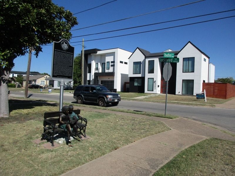 Elm Thicket/Northpark Neighborhood Marker image. Click for full size.