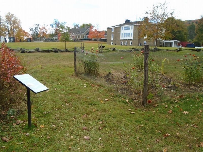 <i>Haudenosaunee Garden & Pond Plantings.</i> Marker image. Click for full size.