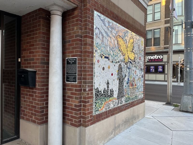 Where There is Art, There is Life Marker image. Click for full size.