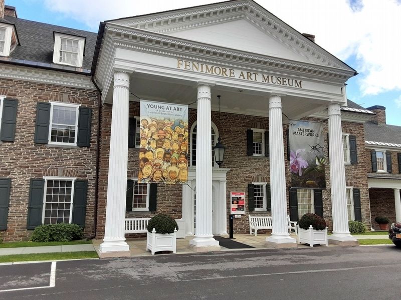 Fenimore Art Museum West Elevation Entrance. Click for full size. Fenimore Art Museum West Elevation Entrance image. Click for full size.