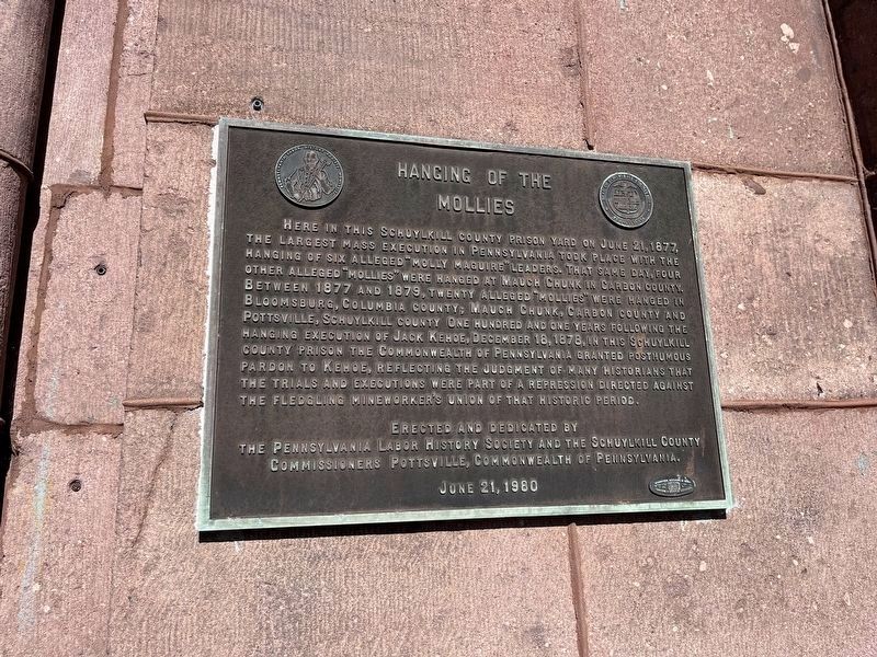 Hanging of the Mollies Marker image. Click for full size.