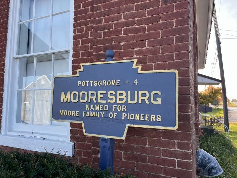 Mooresburg Marker image. Click for full size.
