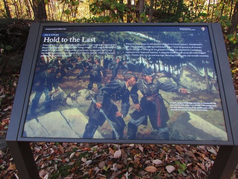 Hold to the Last Marker image. Click for full size.