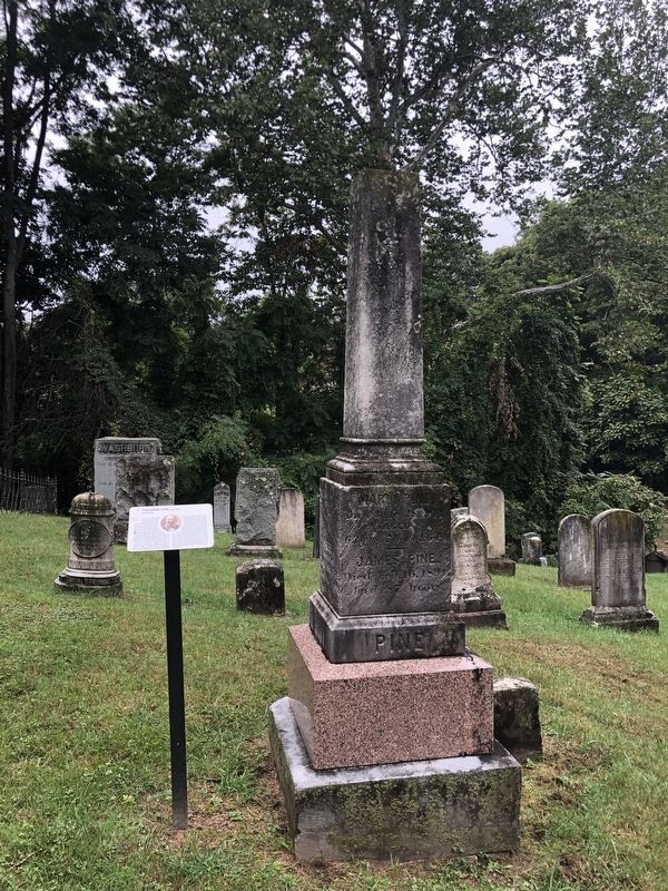 Theodore Pine (1827-1905) Marker image. Click for full size.