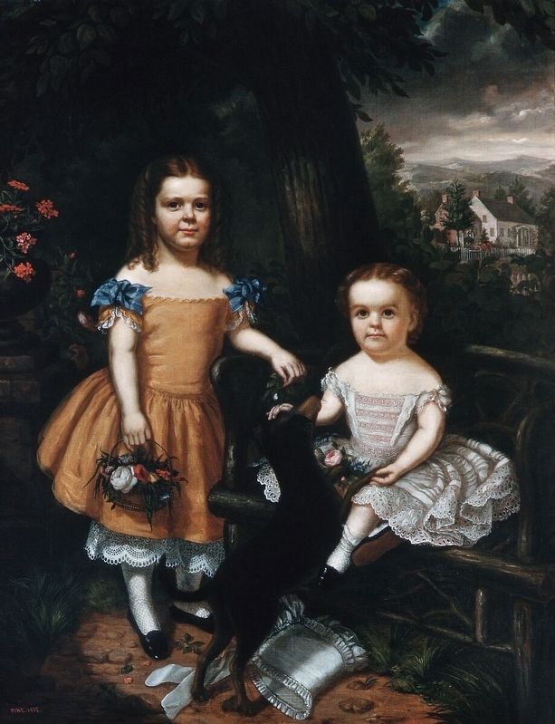 The Daughters of Daniel T. MacFarlan by Theodore Pine image. Click for full size.
