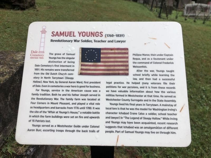 Samuel Youngs (1760-1839) Marker image. Click for full size.