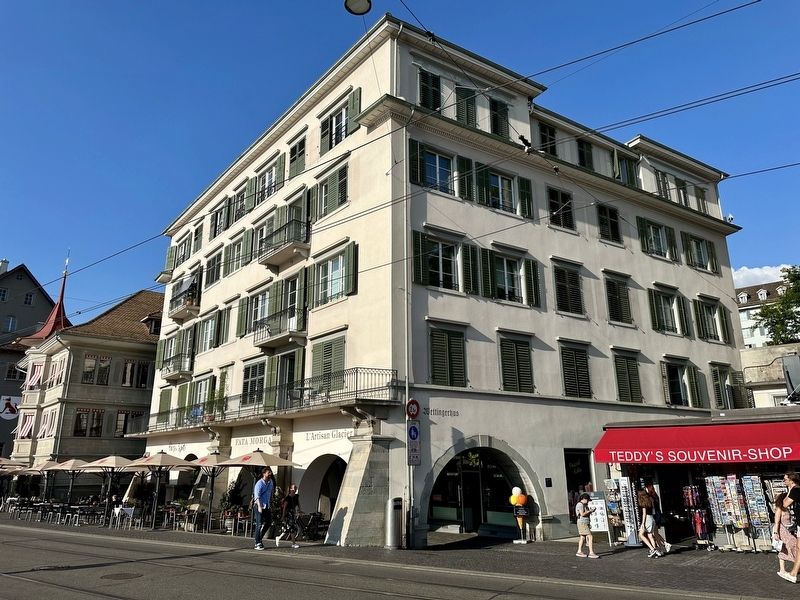 Wettingh�user / Wettinger Buildings and Marker image. Click for full size.
