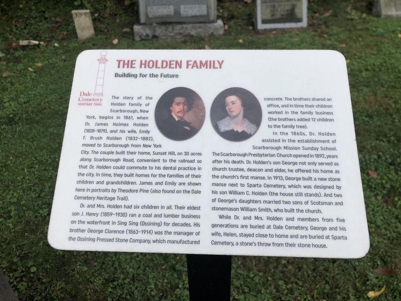 The Holden Family Marker. Click for full size. The Holden Family Marker image. Click for full size.