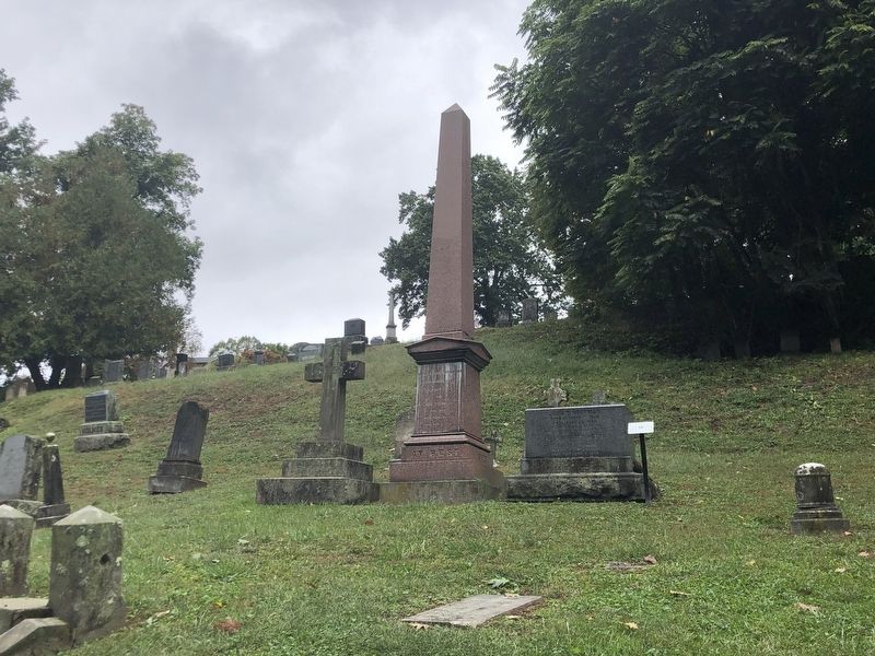 John Thompson Hoffman (1828-1888) Marker. Click for full size. John Thompson Hoffman (1828-1888) Marker image. Click for full size.