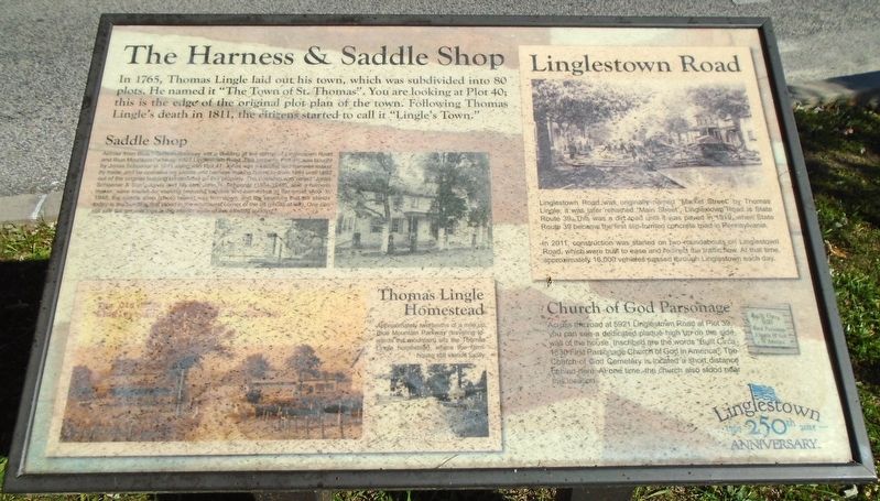 The Harness & Saddle Shop Marker image. Click for full size.