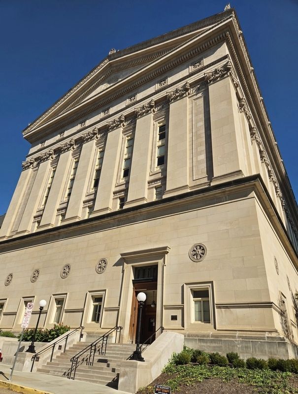 Masonic Temple (Alumni Hall) Marker image. Click for full size.