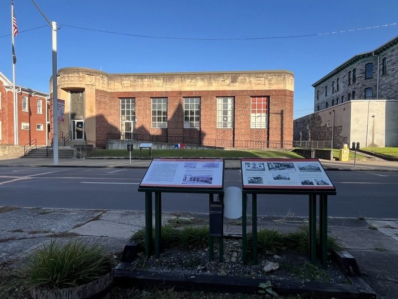 The Milton Post Office Marker. Click for full size. The Milton Post Office Marker image. Click for full size.