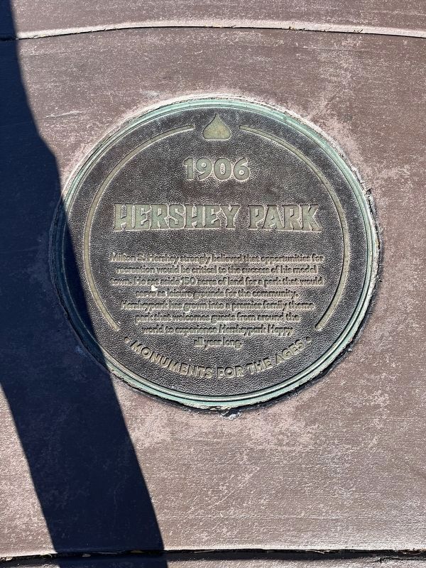 Hershey Park Marker. Click for full size. Hershey Park Marker image. Click for full size.