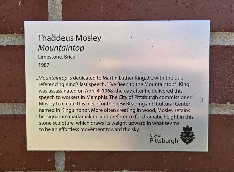 Thaddeus Mosley Marker image. Click for full size.