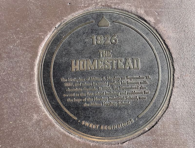 The Homestead Marker image. Click for full size.