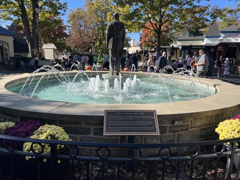 Milton S. Hershey Marker image. Click for full size.