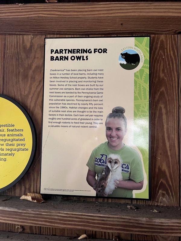 Partnering for Barn Owls Marker image. Click for full size.