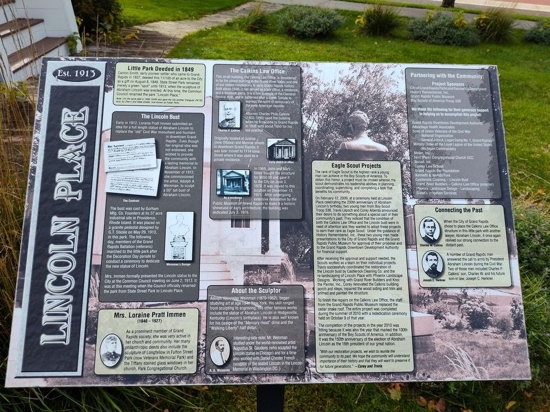 Lincoln Place Marker image. Click for full size.