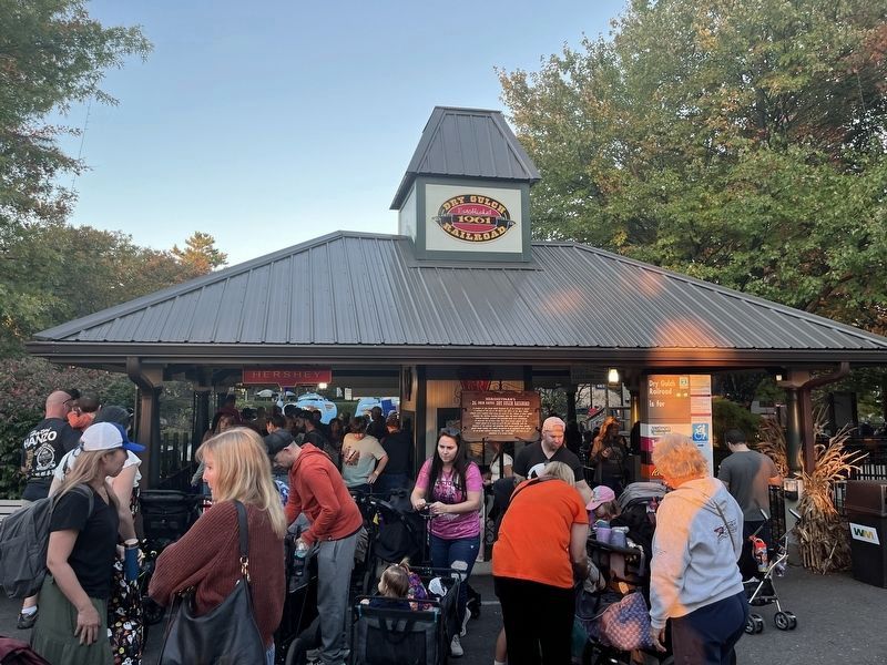 Dry Gulch Railroad display at Hersheypark image. Click for full size.
