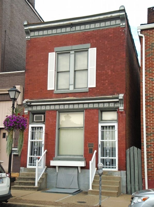 Michael Treiber House and Markers image. Click for full size.
