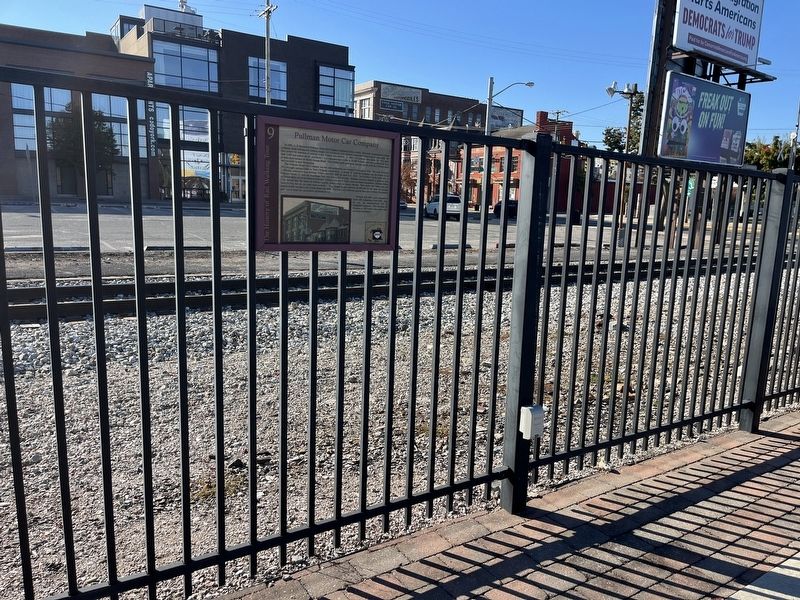 Pullman Motor Car Company Marker image. Click for full size.