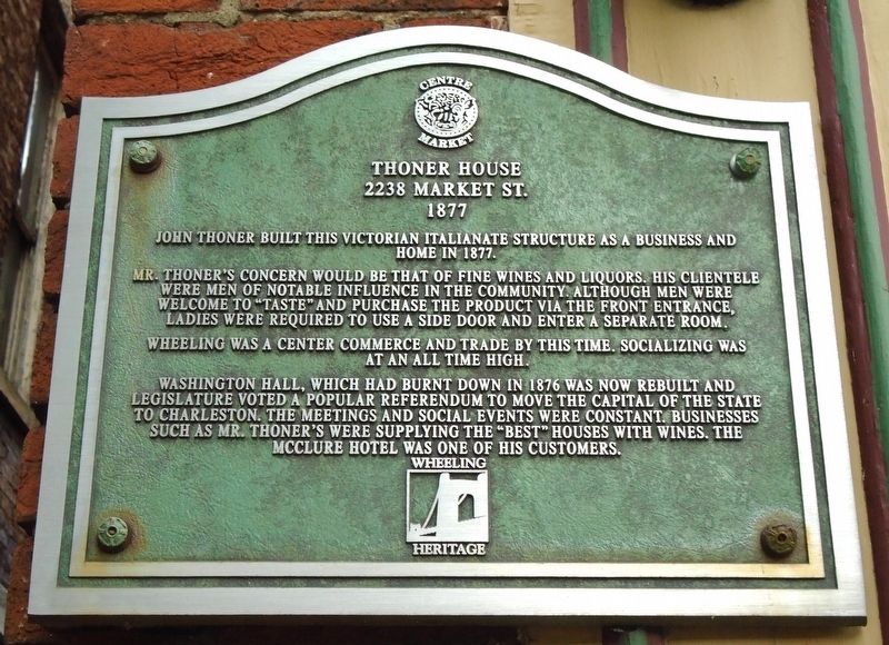 Thoner House Marker image. Click for full size.