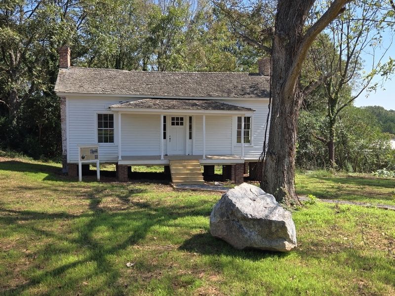 Full view of George Washington Cornwell House. Marker is to the left of the front entrance.. Click for full size. Full view of George Washington Cornwell House. Marker is to the left of the front entrance. image. Click for full size.