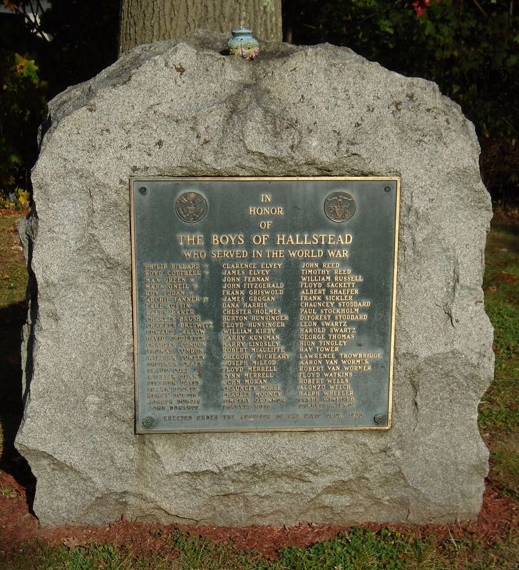World War Memorial. Click for full size. World War Memorial image. Click for full size.