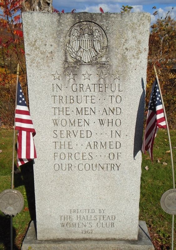 Veterans Memorial. Click for full size. Veterans Memorial image. Click for full size.