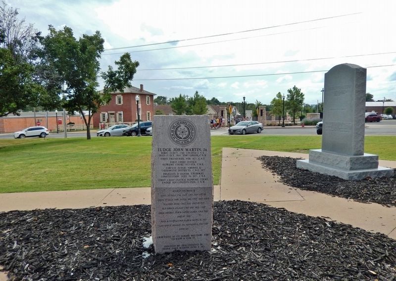 Judge John Martin, Jr. Marker image. Click for full size.