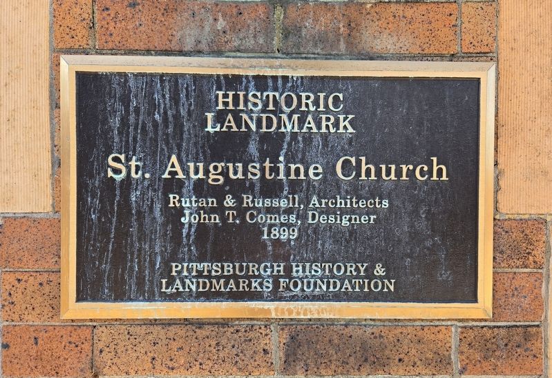 St. Augustine Church Marker image. Click for full size.