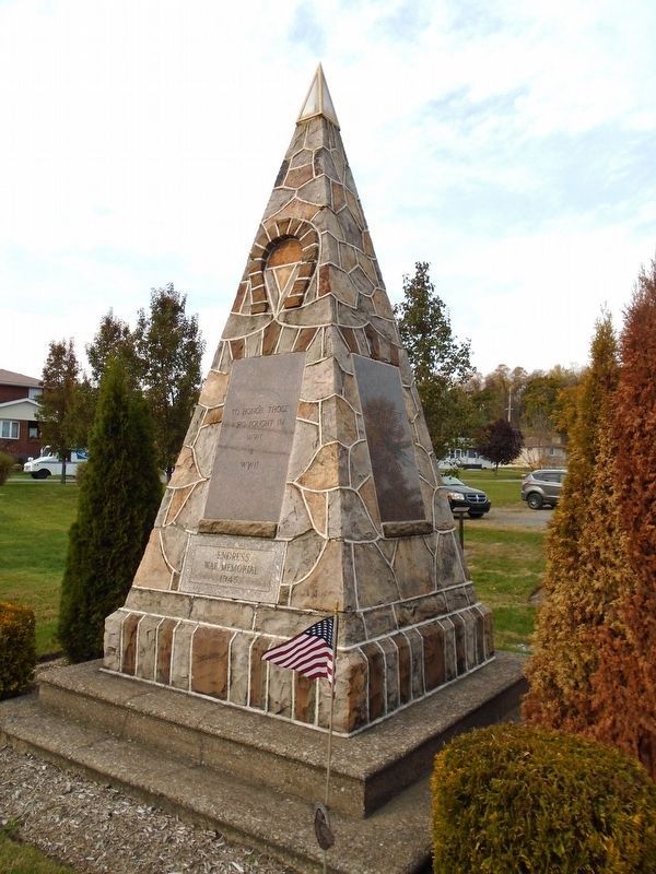 Endress War Memorial. Click for full size. Endress War Memorial image. Click for full size.