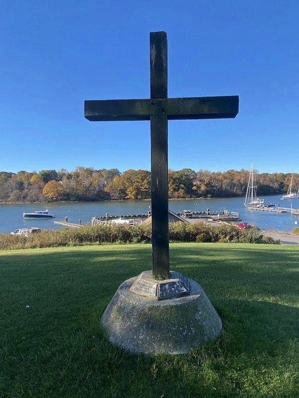 Captain George Weymouth's Landing Marker. Click for full size. Captain George Weymouth's Landing Marker image. Click for full size.